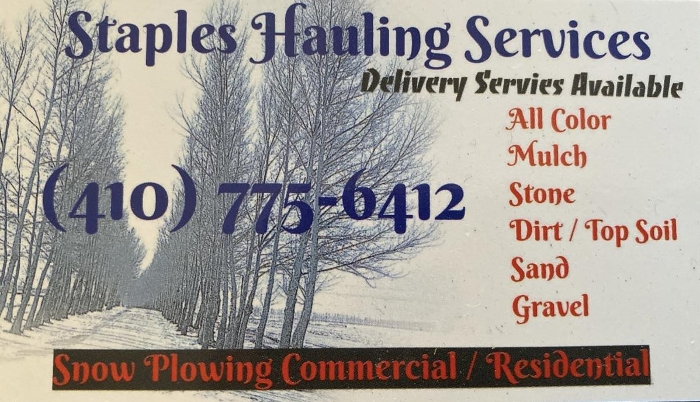 Photo of Staples Hauling Services